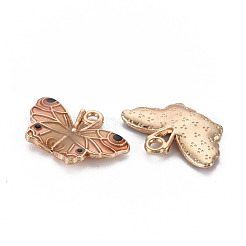 Pendentifs d'émail en alliage&nbsp;ENAM-N055-014C-NR