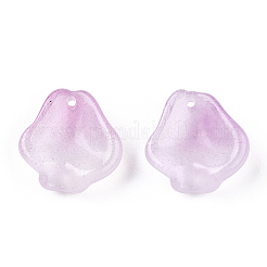 Pendentifs en verre deux tons&nbsp;GLAA-A011-15A