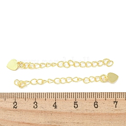 Zahnstangenbeschichtung Messing Kettenverlängerer&nbsp;FIND-T071-16G-02