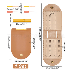 Pu outdoor cribbage kartenspiel anzeigetafel&nbsp;AJEW-WH0033-05