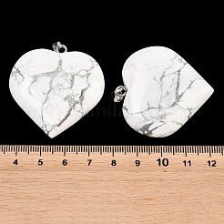 Natürliche Howlith Anhänger&nbsp;GG-K002-04B