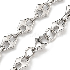 Gliederkettenarmbänder aus 304 Edelstahl&nbsp;BJEW-H618-08P