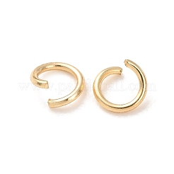 Messing Open Ringe springen&nbsp;KK-G604-08G-09