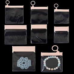 24 sachet refermable transparent en EVA avec anneaux&nbsp;ABAG-TAC0001-32