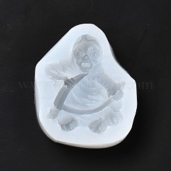 DIY Mini Halloween Totenkopf Statue Formen aus lebensmittelechtem Silikon&nbsp;LS-DIY-G054-C02