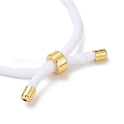 Fabricación de pulseras de cordón de poliéster ajustable.&nbsp;MAK-C001-01E