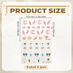 Pegatinas de uñas&nbsp;MRMJ-LP0002-92A