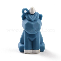 Ciondoli unicorno in cartone animato sfaccettato in pvc&nbsp;FIND-B002-12