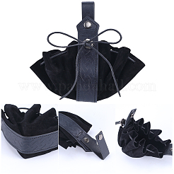 Wikinger-Gürtelkette aus PU-Leder für Herren mit Gürteltasche Renaissance&nbsp;DIY-WH0504-46B
