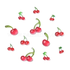 120 Stück 6 Stile Harz Kirsch Cabochons&nbsp;MRMJ-CJ0001-33