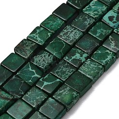 Gefärbte natürliche imperiale Jaspisperlenstränge&nbsp;G-F833-A01-01E