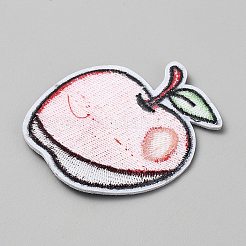 Apfel-Polyester-Stickgarn zum Aufbügeln/Aufnähen von Aufnähern&nbsp;PATC-WH0023-62