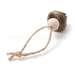 Eisen Glocke Anhänger Dekoration&nbsp;HJEW-JM02228-01
