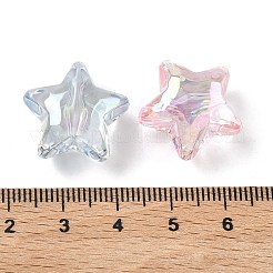 UV-beschichtete transparente Acrylperlen&nbsp;OACR-D038-02A