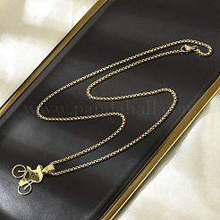 Colliers à chaîne en acier inoxydable 201 avec pendentif en forme de vélo&nbsp;NJEW-H055-01G