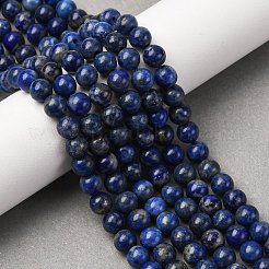 Natürliche Lapislazuli Perlenstränge&nbsp;G-G953-03-6mm