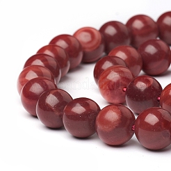 Natürlich gefärbte brasilianische Rhodochrosit-Perlenstränge&nbsp;G-I271-C02-10mm