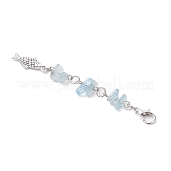 Decorazioni pendenti in quarzo rosa naturale&nbsp;HJEW-JM04129
