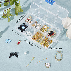 DIY-Set zum Basteln von Osterhasen-Ohrringen&nbsp;DIY-SC0021-22