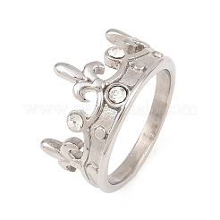 Fingerringe aus Edelstahl 304&nbsp;LS-RJEW-D336-09P