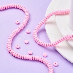 Chapelets de perle en pâte polymère manuel&nbsp;CLAY-N008-008F