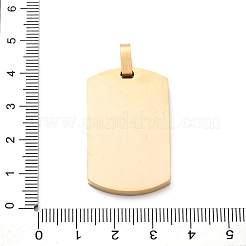 Colgantes de circonita cúbica micropavé de acero inoxidable 304&nbsp;STAS-U043-22G