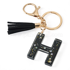 1 llavero de resina con forma de letra&nbsp;KEYC-TADJ0001-09H