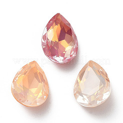Galvanisieren k9 glas strass cabochons&nbsp;RGLA-M016-B02-AM