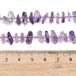 Natürlichen Amethyst Perlen Stränge&nbsp;G-Z124-A01-02