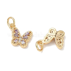 Colgantes de latón con circonitas cúbicas transparentes de Shegrace&nbsp;XGRQ3Q926-628G-D