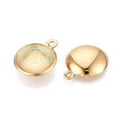 Cabochon pendenti in acciaio inossidabile 304&nbsp;STAS-T067-71G