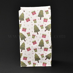 Sacs en papier rectangle thème noël&nbsp;CARB-G006-01L