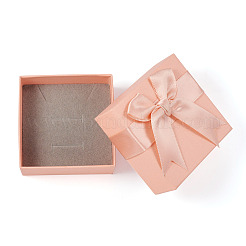 Quadratische Geschenkbox für Schmuckset aus Papier&nbsp;CON-TAC0013-03A