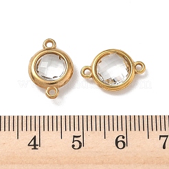 Strass-Verbindungsanhänger aus Edelstahl 304&nbsp;STAS-P453-08G-M