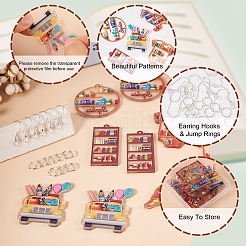 Kit per la creazione di orecchini pendenti in acrilico fai da te&nbsp;DIY-TA0009-47
