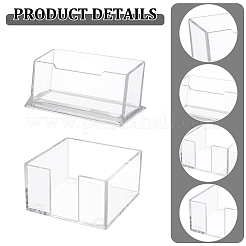 2 Stück 2 Stile Acryl Visitenkartenhalter&nbsp;ODIS-WR0001-09