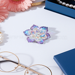 1 alfiler de flores con rhinestone&nbsp;JEWB-LP0006-07