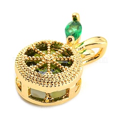 Pendenti in ottone con zirconi cubici&nbsp;KK-Q794-01D-G