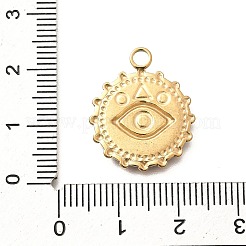Pendentifs en acier inoxydable 304 avec placage ionique (IP)&nbsp;STAS-C115-084-01