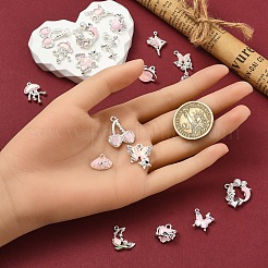 Pendenti in lega con strass e smalto&nbsp;FIND-YW0007-34