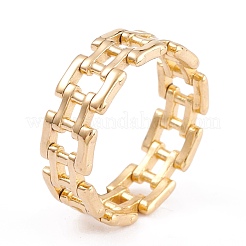 Anillos de dedo unisex de acero inoxidable 304 con revestimiento iónico (IP)&nbsp;RJEW-K233-05B-G