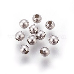 Anlaufschutz rhodinierte 925 Sterling Silber Perlen&nbsp;STER-E062-07P