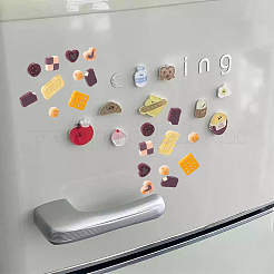 80 Stück 8 Stile undurchsichtige Harz-Decoden-Cabochons&nbsp;CRES-BM0001-02