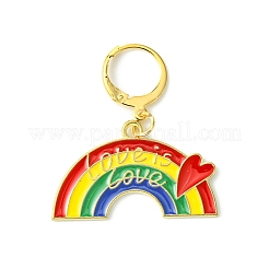 Marqueurs de points pendants en alliage d'émail&nbsp;HJEW-AB00345