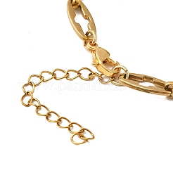 Bracelets à chaîne creuse en acier inoxydable 304 pour femmes&nbsp;BJEW-JB12295-01