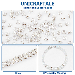 500 Stück Eisen-Strass-Abstandsperlen&nbsp;RB-UN0001-12