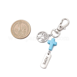 Decorazione pendente croce acrilica&nbsp;HJEW-JM04432