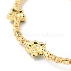 Kettenarmband aus Zirkonia&nbsp;BJEW-A132-22G