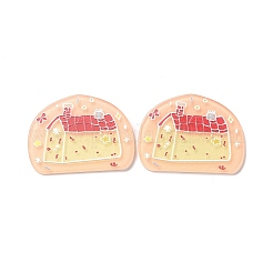 Bedruckte Acryl-Cabochons&nbsp;LS-MACR-C003-29