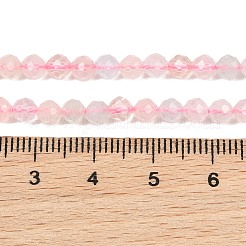 Fili di perline morganite naturale&nbsp;G-O166-25-3mm-01